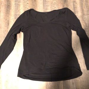Lululemon black long sleeve size 10